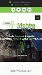 Mobile Screenshot of mehtaproperties.in